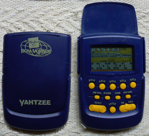 hasbro bon voyage yahtzee electronic